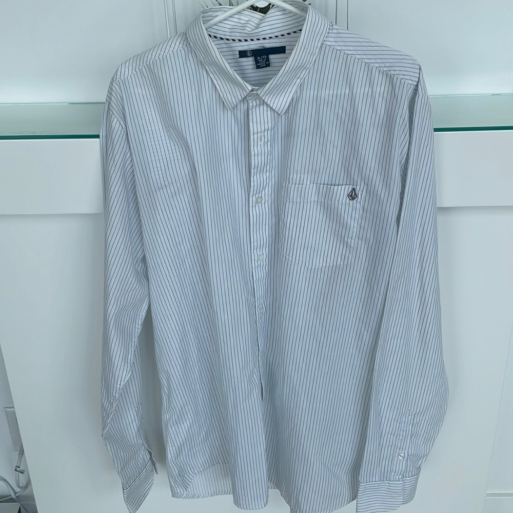 Volcom x-factor button up long sleeve